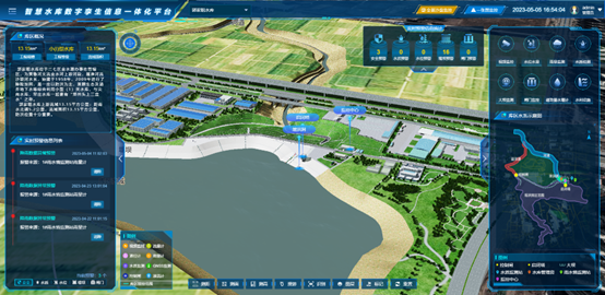 The Panoramic Sand Table Monitoring Page