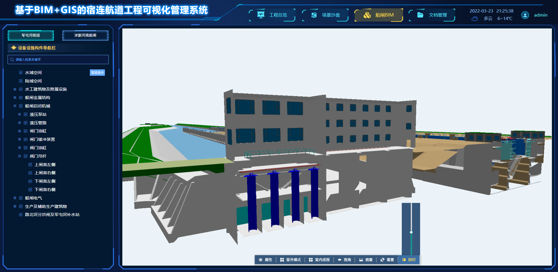 BIM for Ship Locks