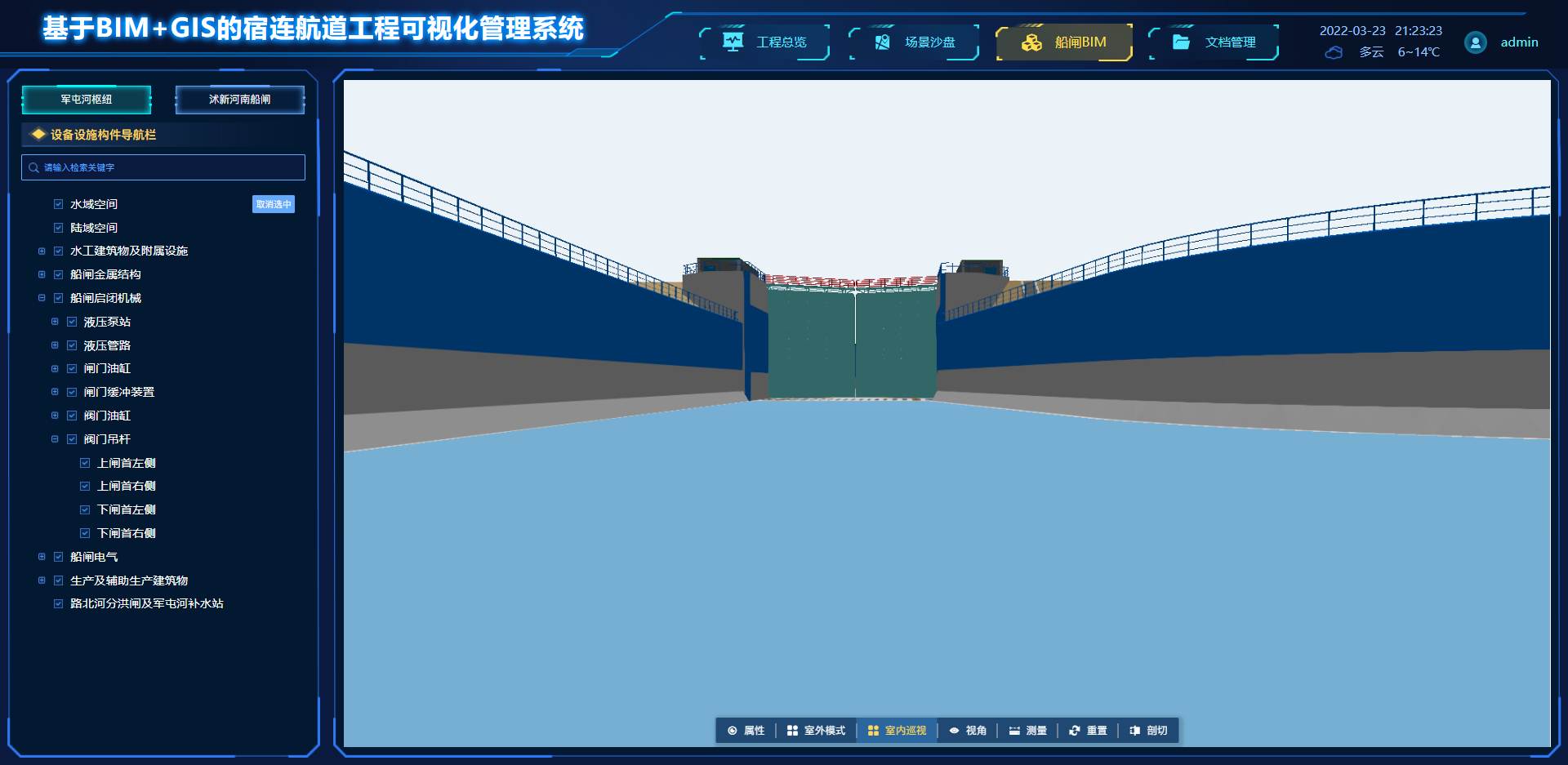 BIM for Ship Locks