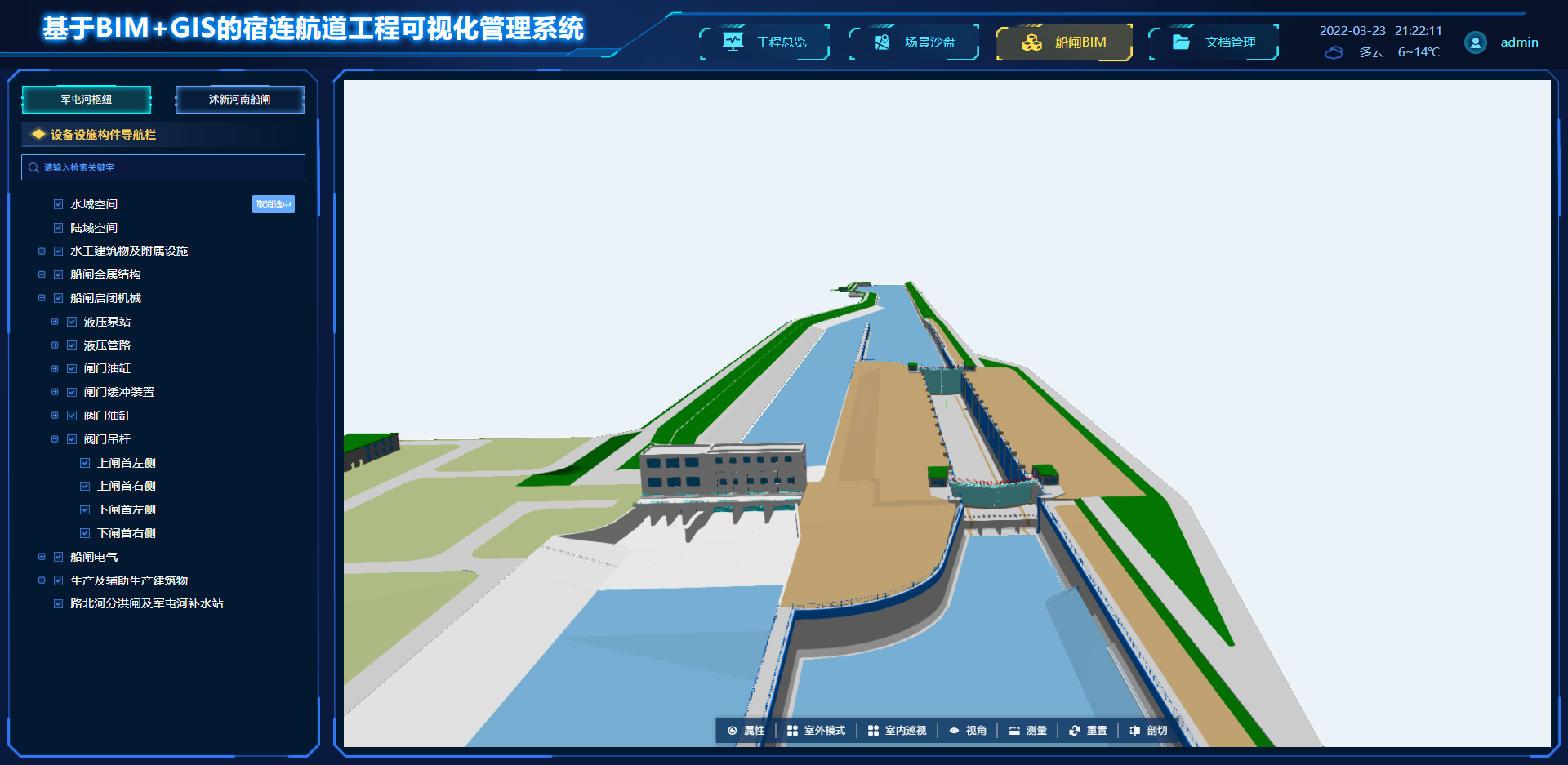 BIM for Ship Locks